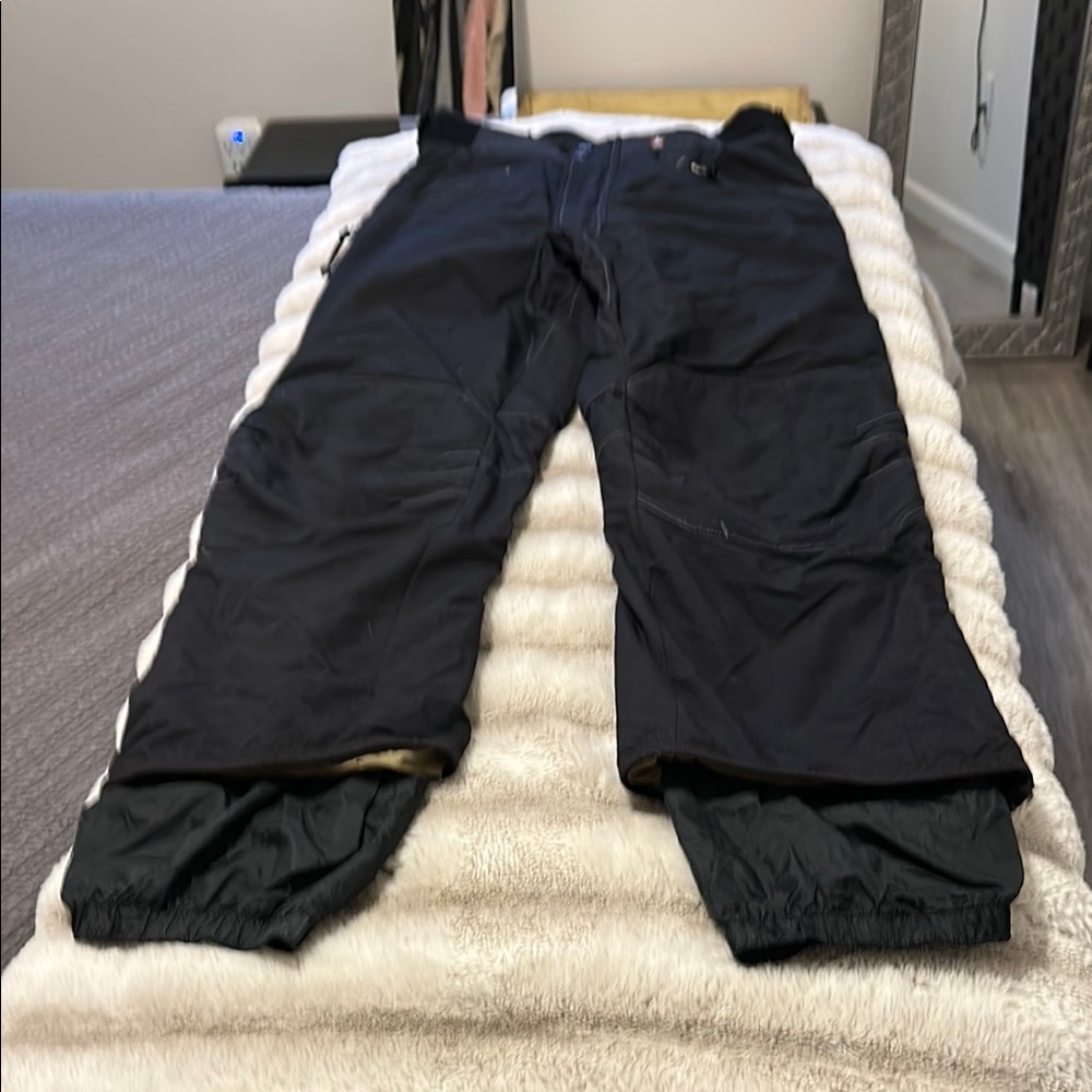 Men's Black Burton Snowboard Universe snow pants